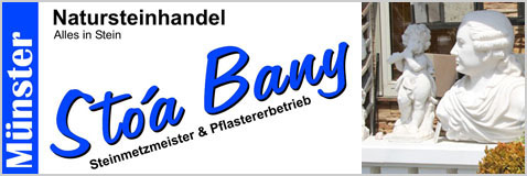 Pflaster und Natursteine von STOA BANY aus Münster!